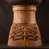 Djembe carving details, BaraGnouma