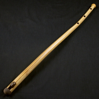 Authentic Fulani flute in natural fern, BaraGnouma