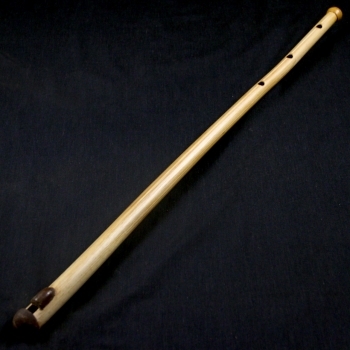 Authentic Fulani flute in natural fern, BaraGnouma